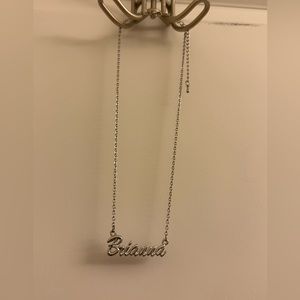Brianna Nameplate Necklace